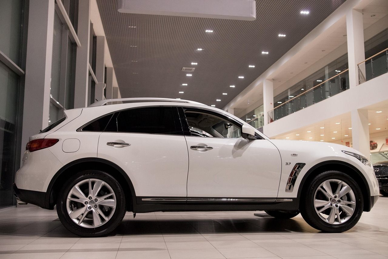 Foto ilustrativa 1: SUV, branco